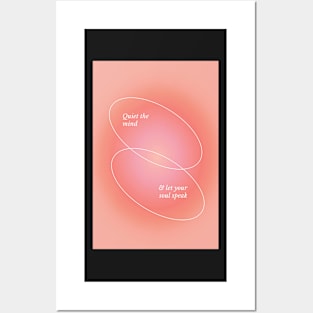 Peach and Pink Aura Posters and Art